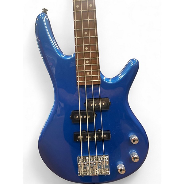 Used Ibanez GSRM20 Mikro Short Scale Blue Electric Bass Guitar