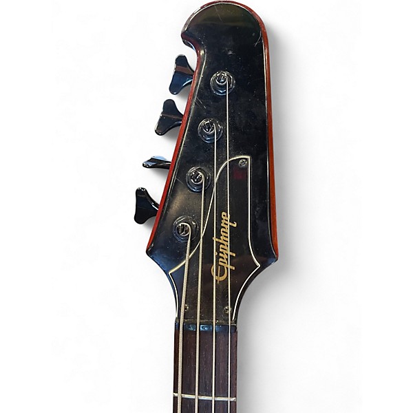 Used Epiphone Thunderbird IV Cherry Sunburst Electric Bass Guitar