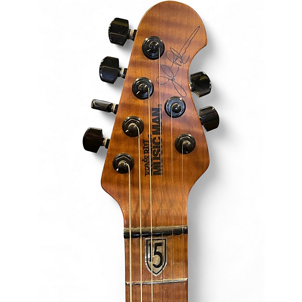 Used Ernie Ball Music Man JP15 John Petrucci Signature BFR Trans Black Solid Body Electric Guitar