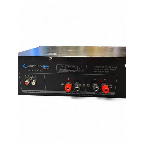 Used Technical Pro AX1200 /W M200 10IN Sound Package