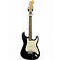 Used Squier Affinity Stratocaster Black and White Solid Body Electric Guitar thumbnail
