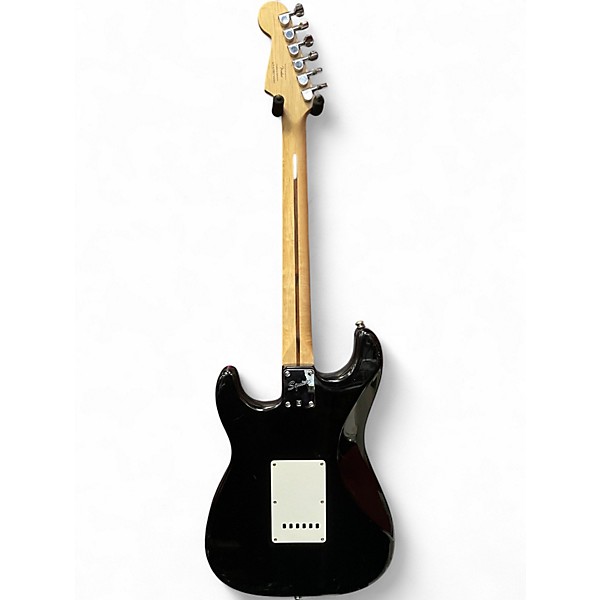 Used Squier Affinity Stratocaster Black and White Solid Body Electric Guitar