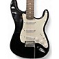 Used Squier Affinity Stratocaster Black and White Solid Body Electric Guitar