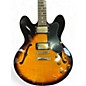 Used Epiphone Dot Deluxe Flametop Sunburst Hollow Body Electric Guitar