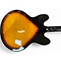 Used Epiphone Dot Deluxe Flametop Sunburst Hollow Body Electric Guitar
