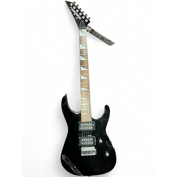 Used Jackson JS22R Dinky Black Solid Body Electric Guitar