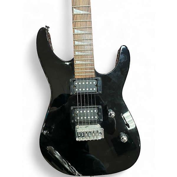 Used Jackson JS22R Dinky Black Solid Body Electric Guitar