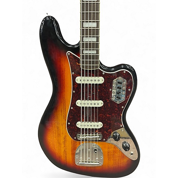 Used Squier CLASSIC VIBE BASS VI 3 Color Sunburst Electric Bass Guitar