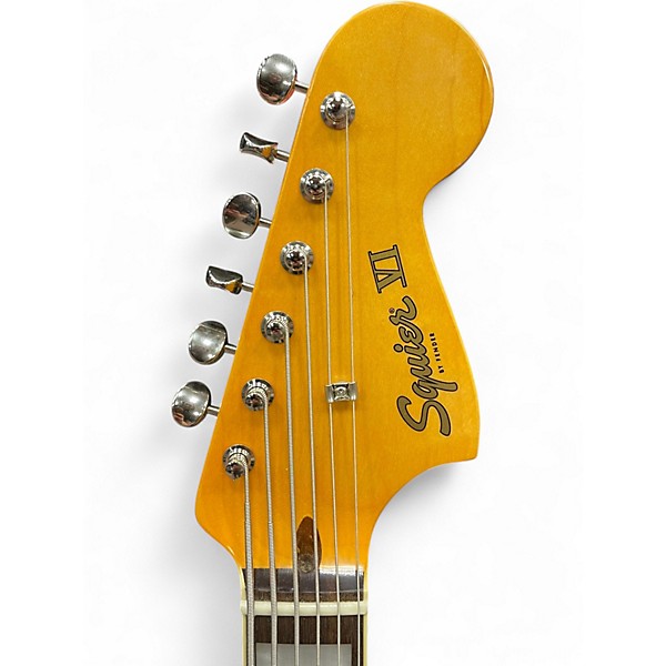 Used Squier CLASSIC VIBE BASS VI 3 Color Sunburst Electric Bass Guitar