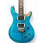 Used PRS SE Custom 24 Turquoise Solid Body Electric Guitar