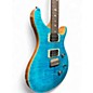 Used PRS SE Custom 24 Turquoise Solid Body Electric Guitar