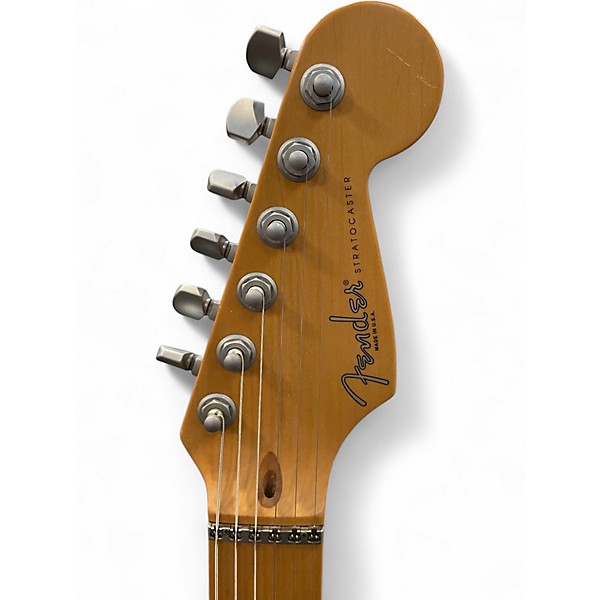 Used Fender Stratocaster Plus Silverburst Solid Body Electric Guitar