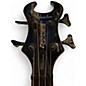 Used Schecter Guitar Research Devil Tribal Bass Black Electric Bass Guitar