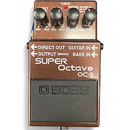 Used BOSS OC3 Super Octave Effect Pedal