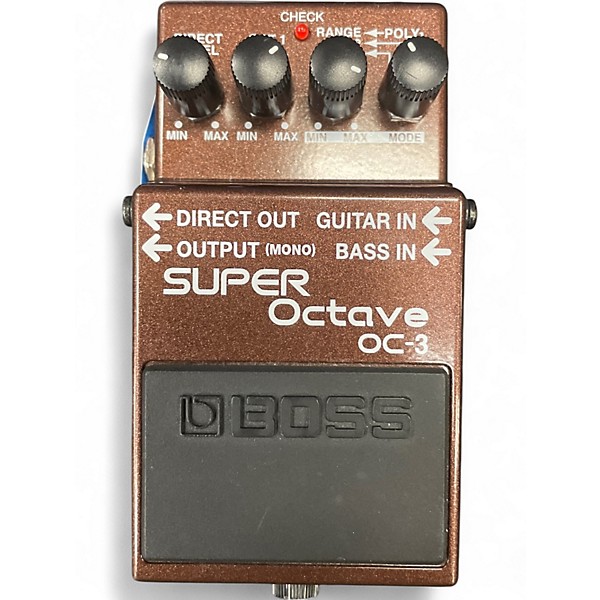 Used BOSS OC3 Super Octave Effect Pedal