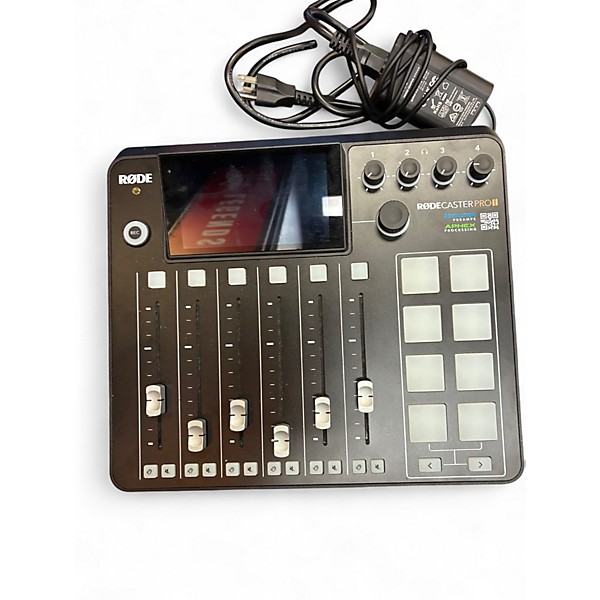 Used RODE RODECASTERPROII DJ Controller