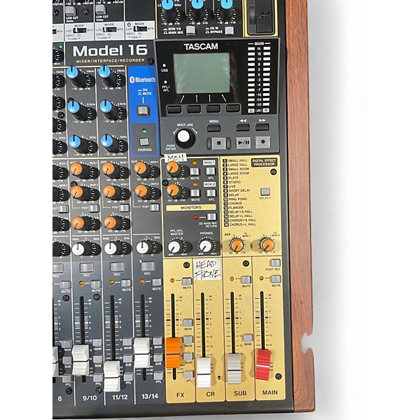 Used TASCAM MODEL 16 Digital Mixer