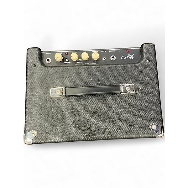 Used Fender Rumble V3 25w 1x8 Bass Combo Amp