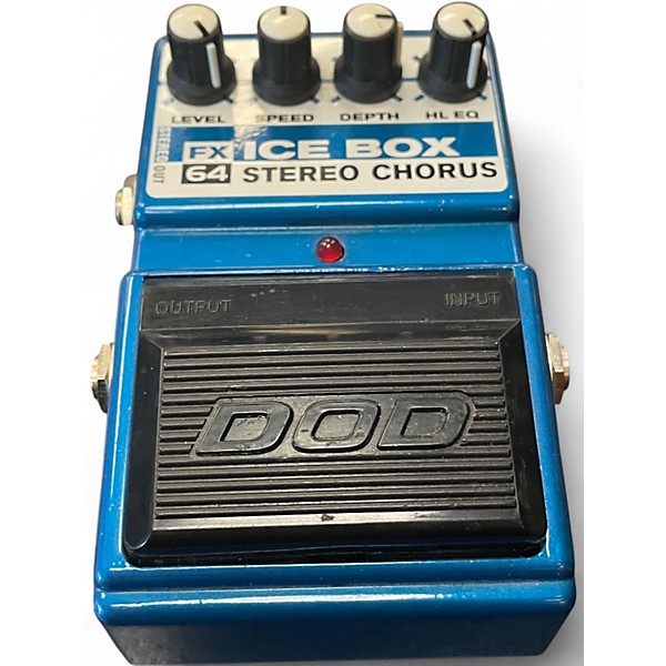 Used DOD FX64 Ice Box Stereo Chorus Effect Pedal