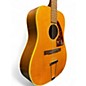 Vintage 1960s Epiphone Bard FT112 Vintage Natural 12 String Acoustic Guitar