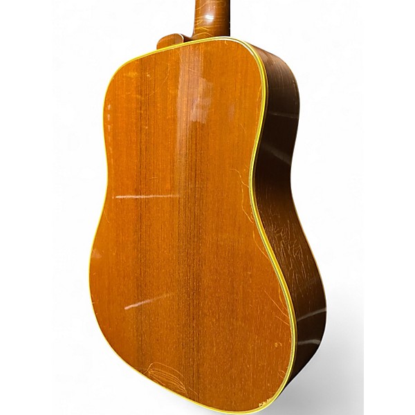 Vintage 1960s Epiphone Bard FT112 Vintage Natural 12 String Acoustic Guitar