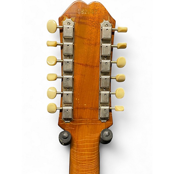 Vintage 1960s Epiphone Bard FT112 Vintage Natural 12 String Acoustic Guitar