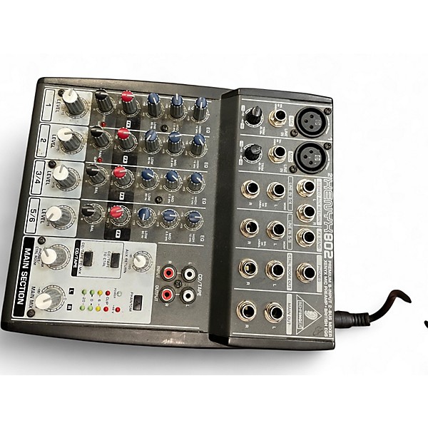 Used Behringer Xenyx 802 Unpowered Mixer
