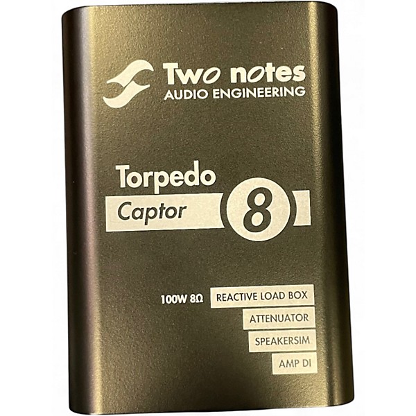 Used Two Notes AUDIO ENGINEERING TORPEDO CAPTOR 8 Power Attenuator