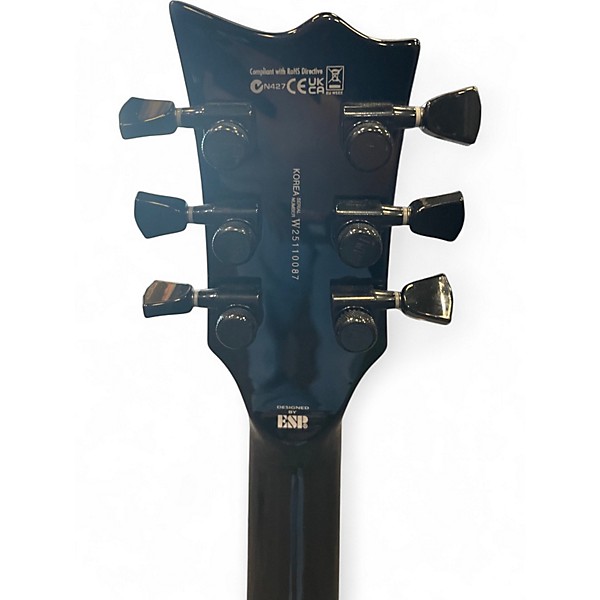 Used ESP LTD EC1000 Deluxe Black Solid Body Electric Guitar