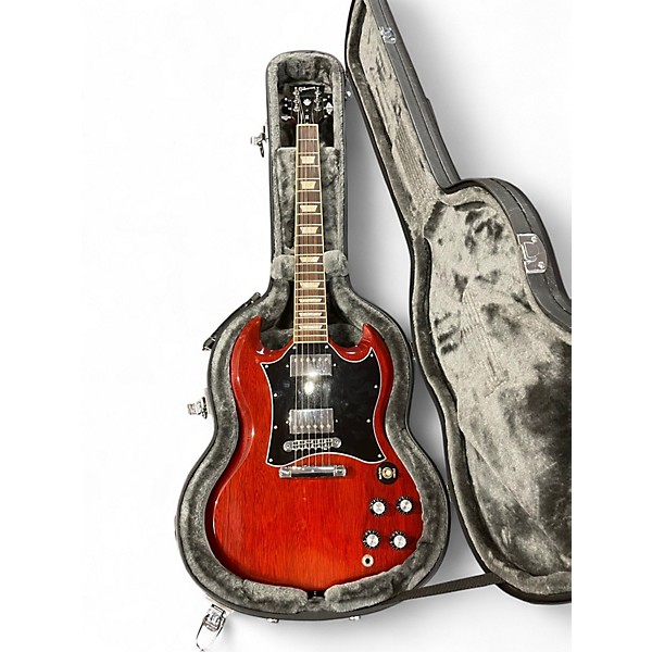 Used Gibson SG Red Solid Body Electric Guitar