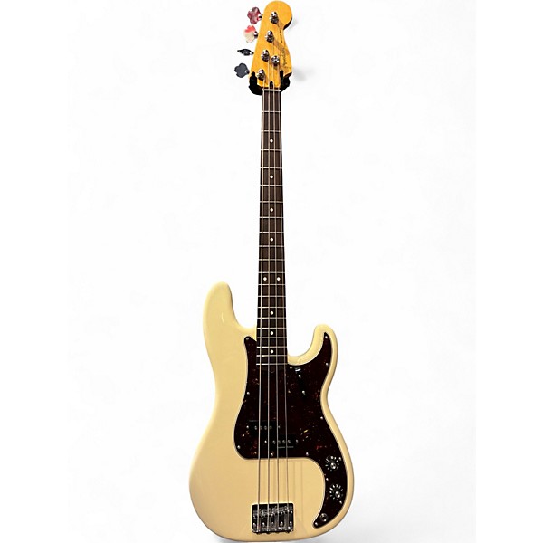 Used Fender Player II Precision Vintage White Electric Bass Guitar