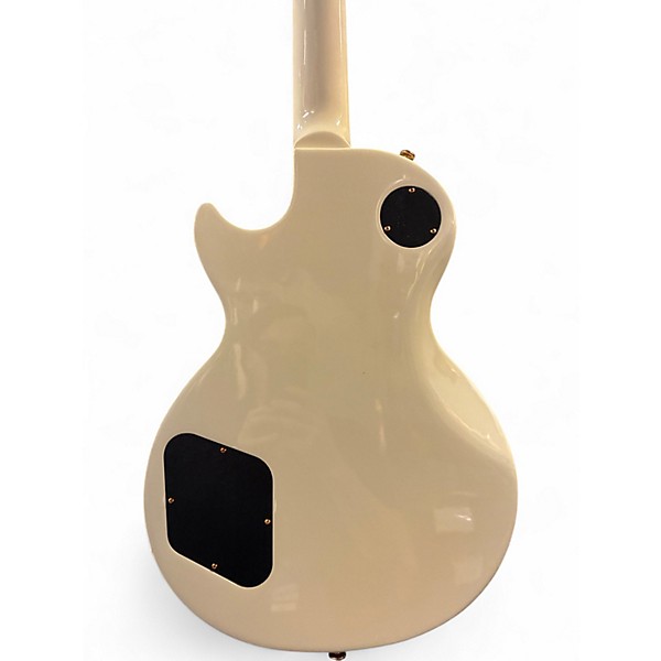 Used 2016 Gibson Les Paul Custom Lite Vintage White Solid Body Electric Guitar