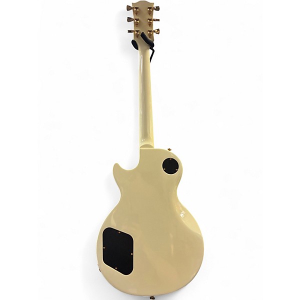 Used 2016 Gibson Les Paul Custom Lite Vintage White Solid Body Electric Guitar