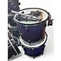Used Pearl 7 Piece Export Blue Burst Drum Kit