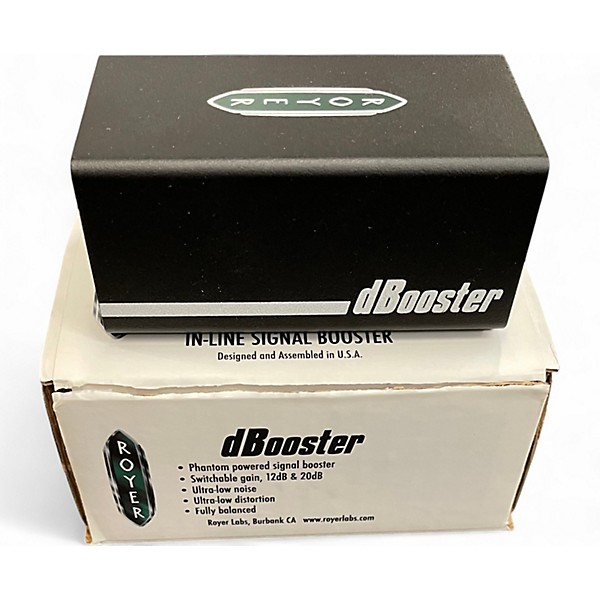 Used Royer dBooster Direct Box