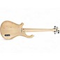 Used Tony Martinson Double Cutaway Fretless Natural Electric Bass Guitar
