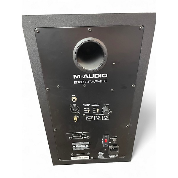 Used M-Audio BX8 D2 graphite Pair Powered Monitor