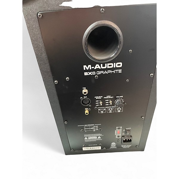 Used M-Audio BX8 D2 graphite Pair Powered Monitor