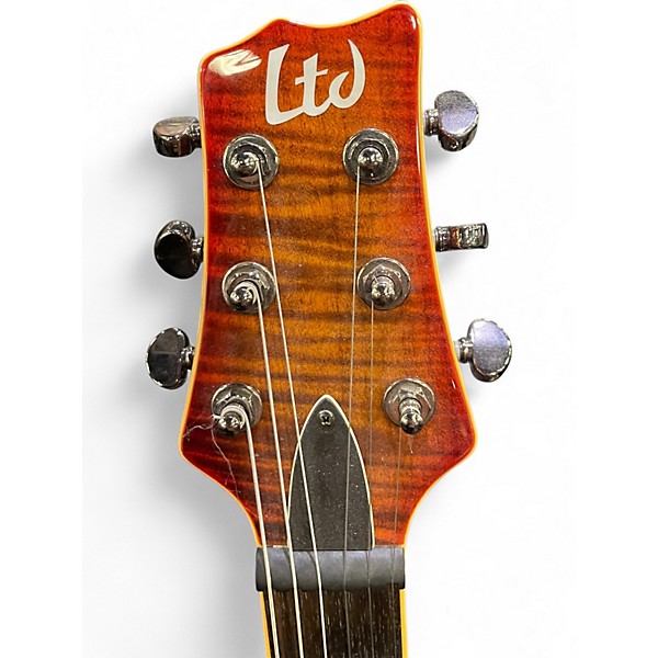 Used ESP LTD H500 Sunburst Solid Body Electric Guitar
