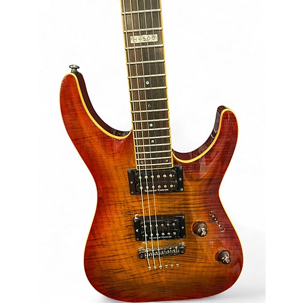 Used ESP LTD H500 Sunburst Solid Body Electric Guitar