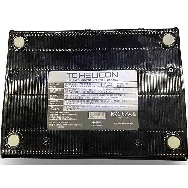 Used TC Helicon Play Acoustic Vocal Processor