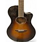 Used Yamaha APX600 2 Tone Sunburst Acoustic Electric Guitar