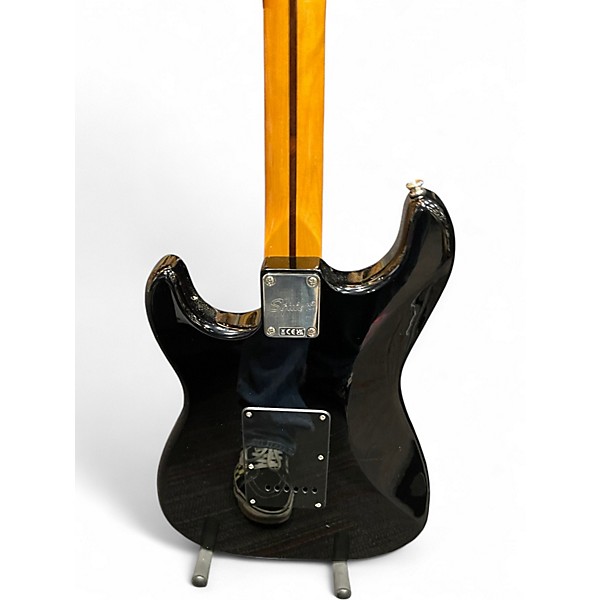 Used Squier CLASSIC VIBE 1970S STRATOCASTER Black Solid Body Electric Guitar
