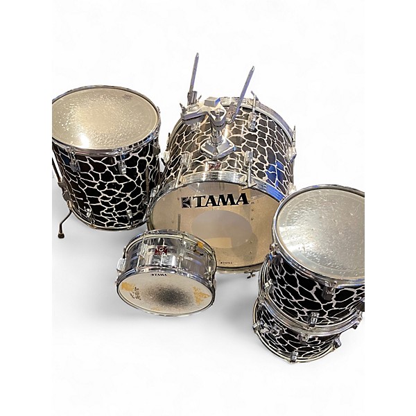 Used TAMA 5 Piece SWINGSTAR Black Drum Kit