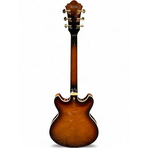 Used Ibanez AS93FML LEFT HANDED Sunburst Hollow Body Electric Guitar
