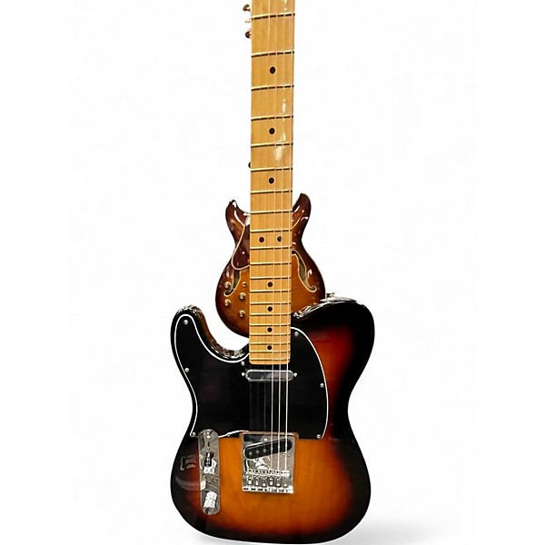 Used Fender PLAYER II TELECASTER LEFT HANDED Sunburst Solid Body Electric Guitar
