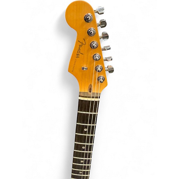 Used Fender American Ultra Stratocaster Left Handed Sunburst Solid Body Electric Guitar