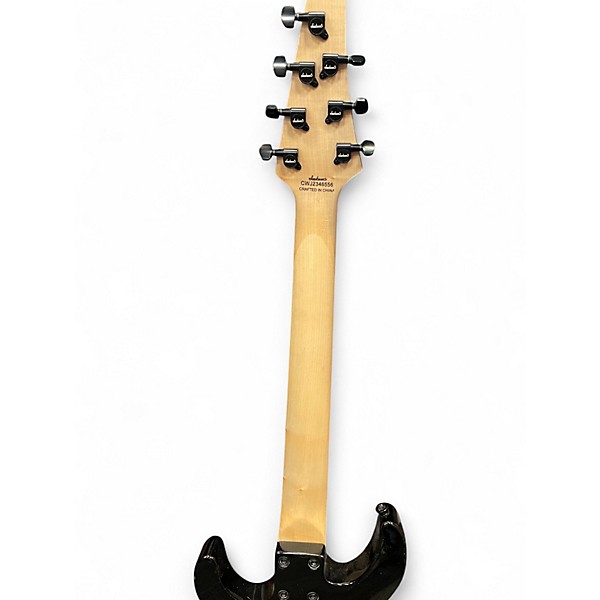 Used Jackson JS22-7 DKA QM Trans Black Solid Body Electric Guitar