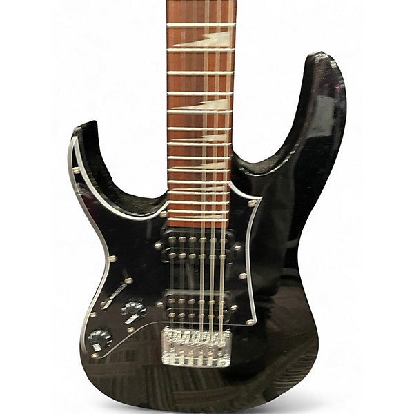Used Ibanez GDTM21 Mikro Left Handed Black Electric Guitar