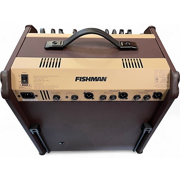 Used Fishman PROLBT700 Loudbox Performer 180W 3-Way Acoustic Guitar Combo Amp With Bluetooth Acoustic Guitar Combo Amp